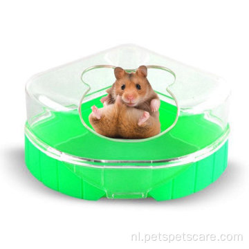 Hamster zand badkamer met schop huisdier zand badkamer